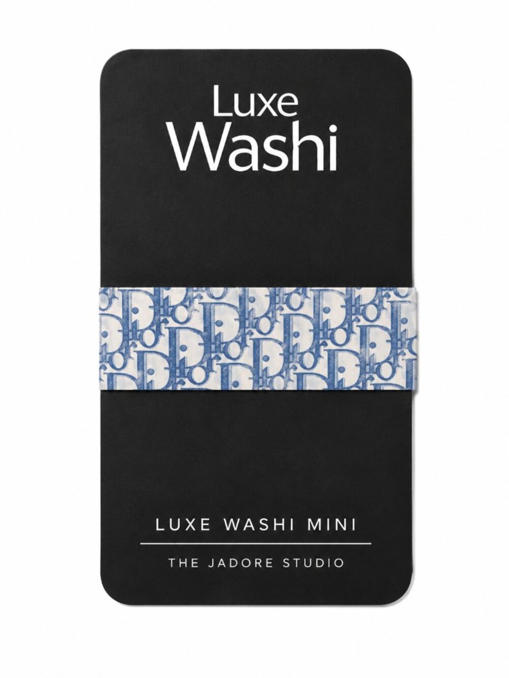Dior (Blue) Washi Tape - Luxe Washi Mini